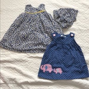 Bundle of 2: Baby Boden dresses
